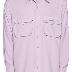 Shirts Shimano Girls Lilac Vented Shirt