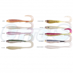 Soft Plastics 22 Shimano Squidgies Reef Wriggler Soft Plastic Fishing Lure
