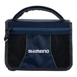 Tackle Bags Shimano Tackle Wallet With Box Navy / Grey / Lime LUGB-08